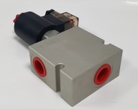 Клапан електромагнитный 60 л/мин нормально закрытый DHF10-222 - фото 2